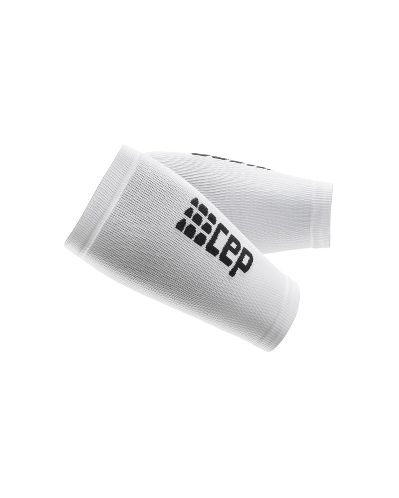 CEP Athletic Compression Forearm Sleeves for Men & Women, White/Black II (PAIR) - Image 1